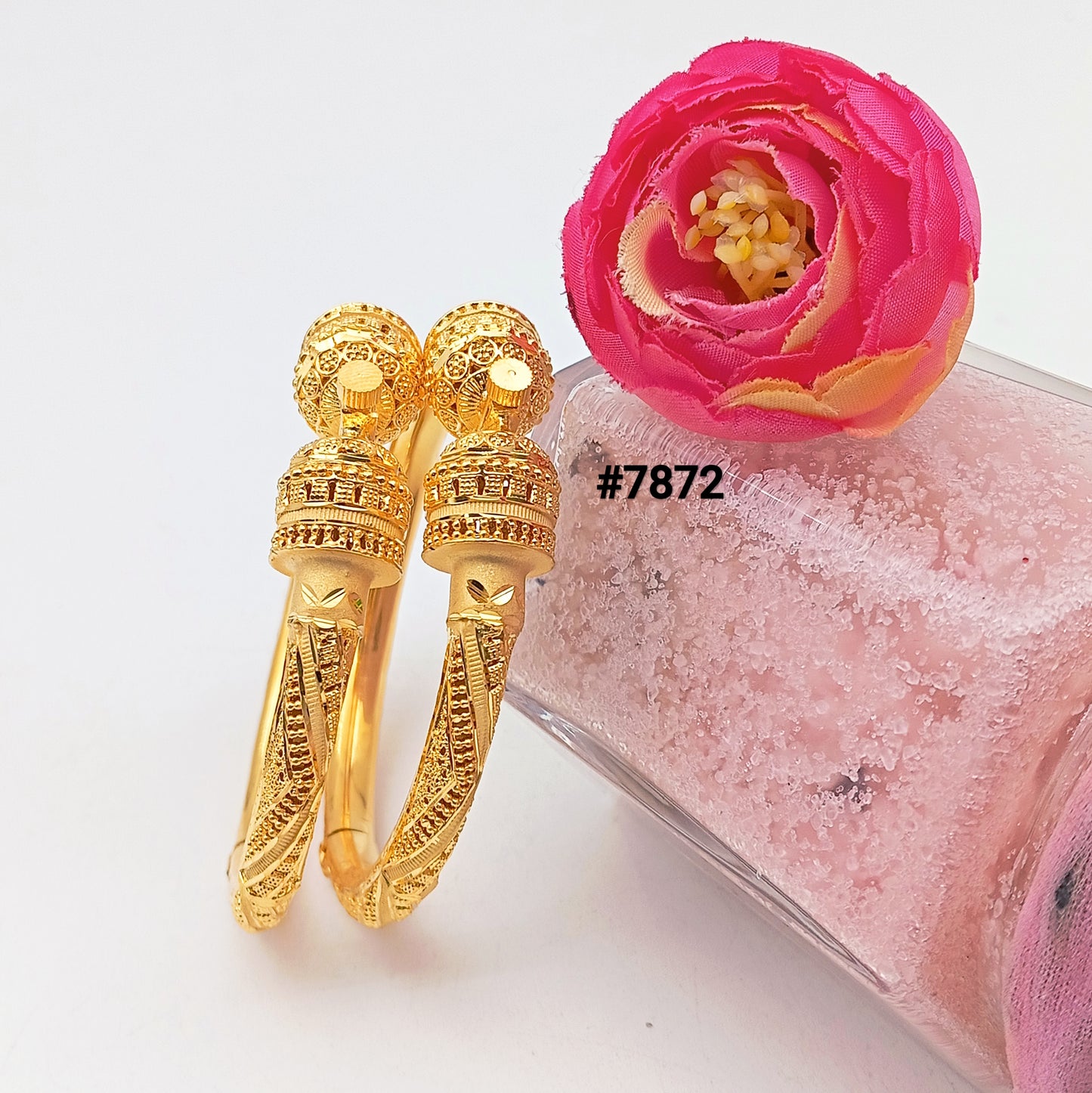 Gold Plated BANGLE 5 Gram Gold Plated Jewellery PMJ Model No : 7872