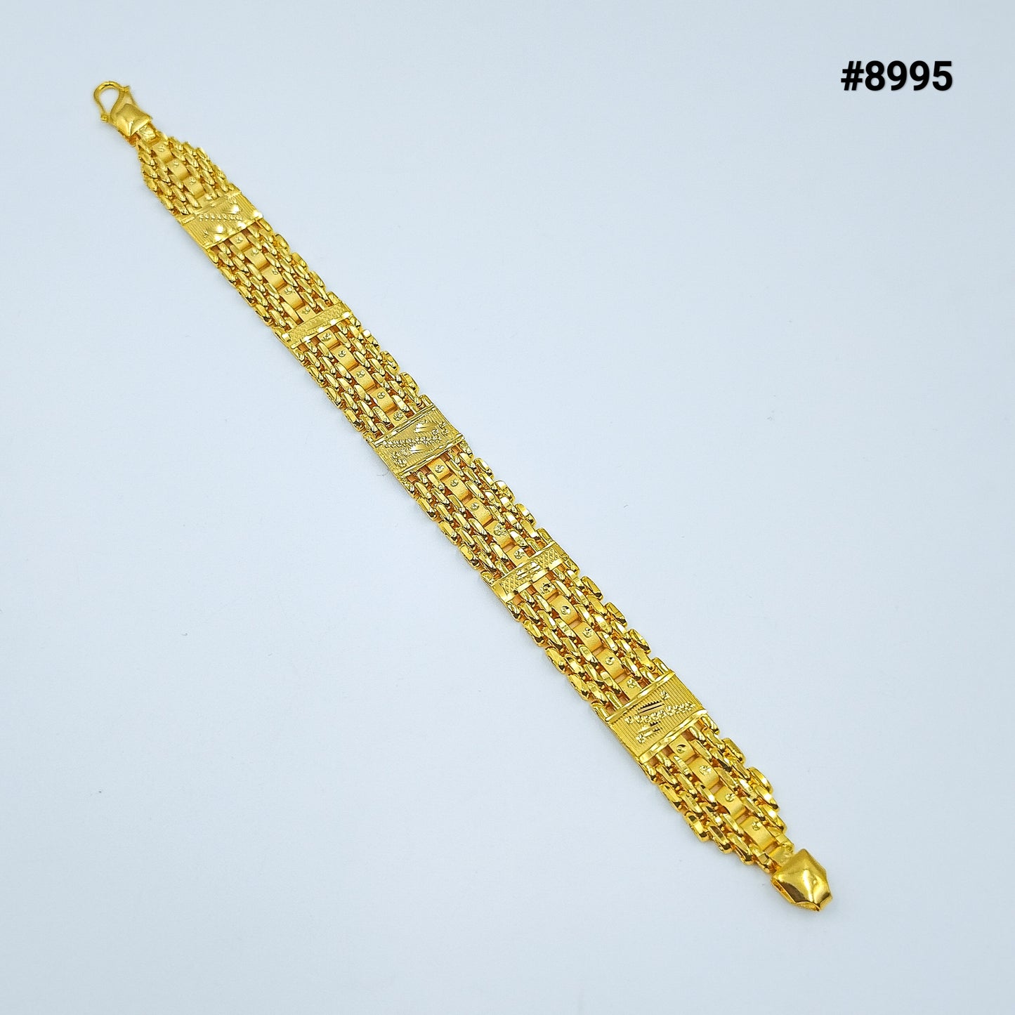 Gold Plated Bracelet 5 Gram Gold Plated Jewellery PMJ Model No : 8995