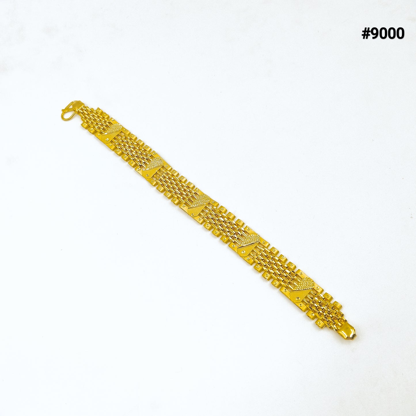 Gold Plated Bracelet 5 Gram Gold Plated Jewellery PMJ Model No : 9000