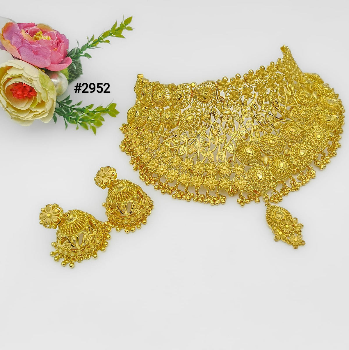 Indian Style Chokkar Necklace Model no. 2952