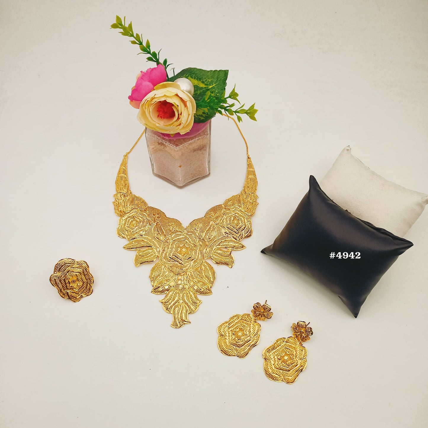 Gambian gold-plated necklace