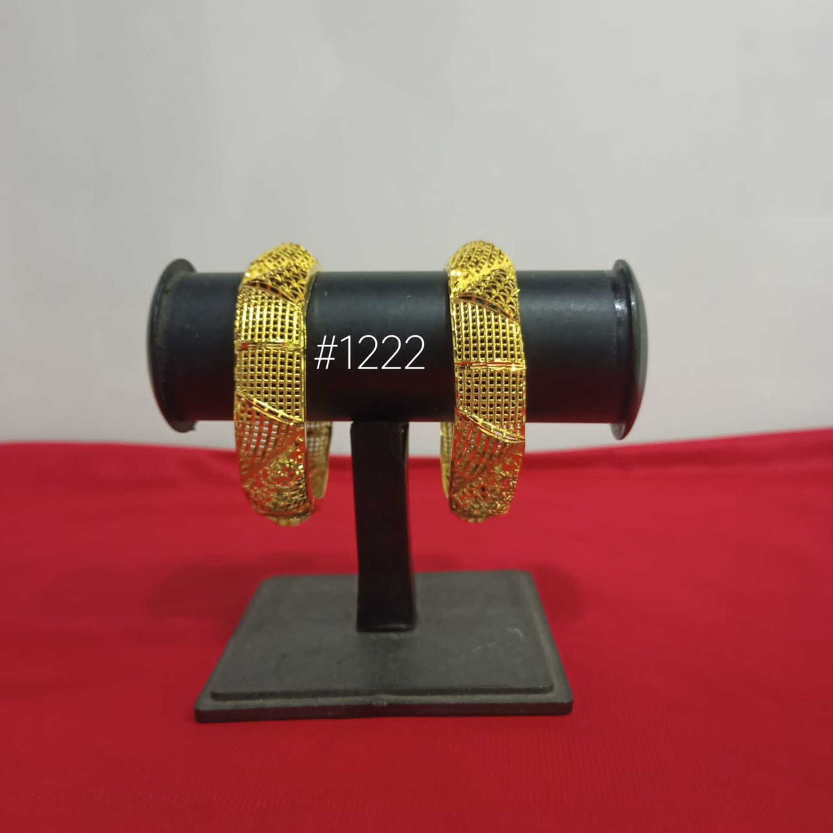 Bangles Gold Forming Beautiful 2 pair Handmade Jewelry Sale MODEL : 1222