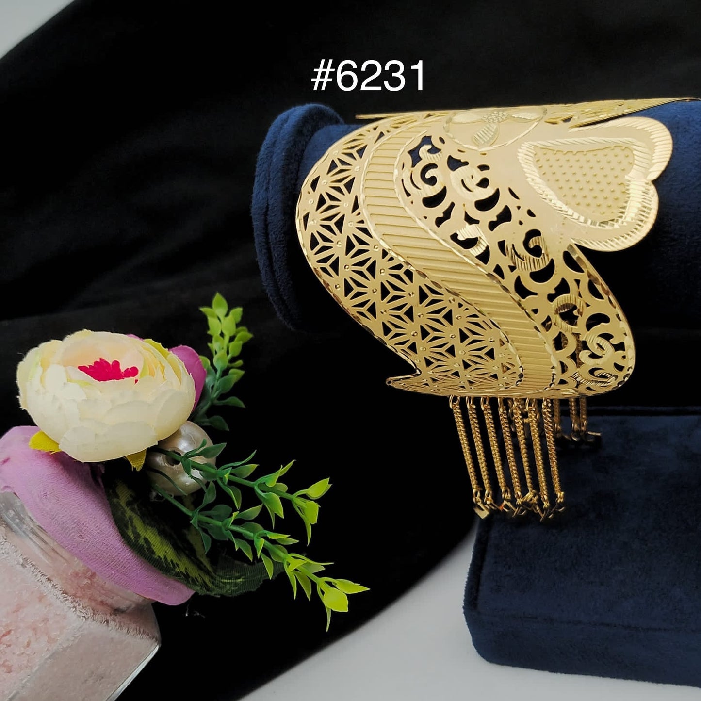 Gold Plated Bridal Bracelet PMJ Model No : 6231