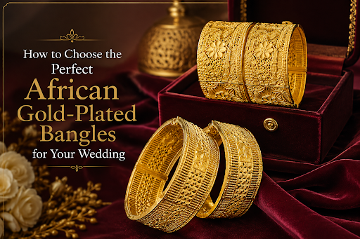 How to Choose the Perfect African Gold-Plated Bangles for Your Wedding