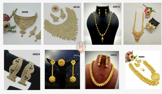 Top 8 Traditional Gold Plated Jewelry Designs for Weddings