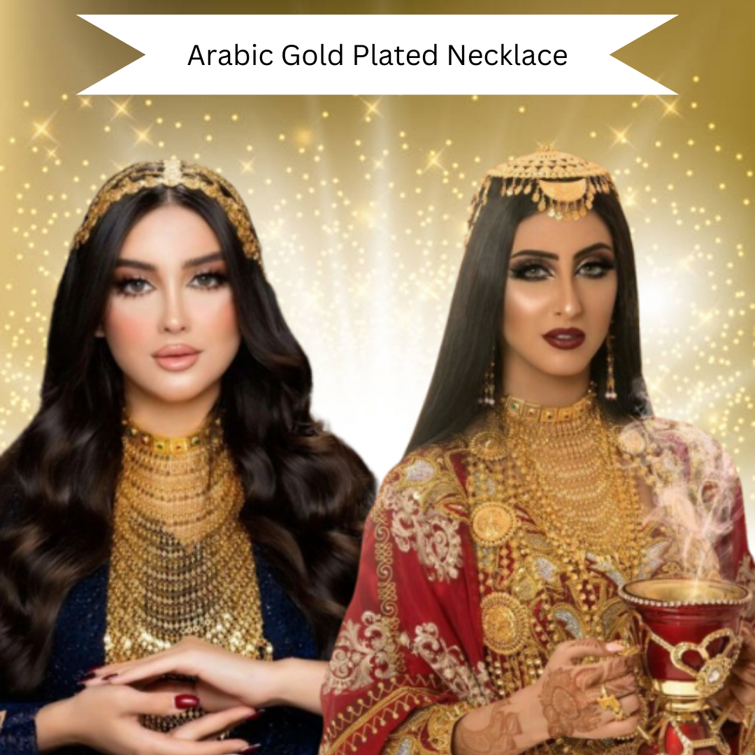 Arabic Gold Plated Necklace