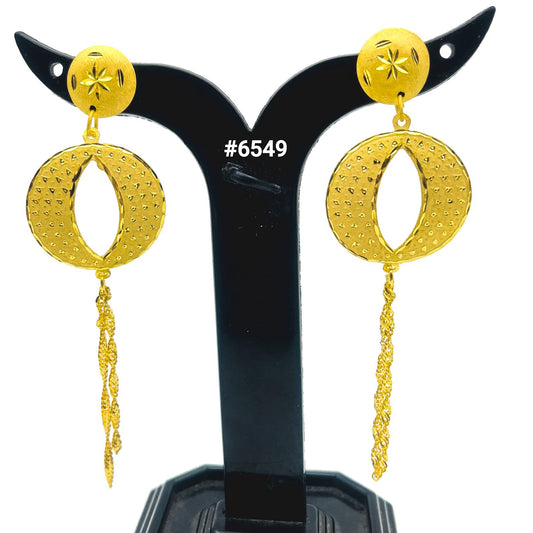 Gold Plated Designer Earrings, PMJ Model No: 6549