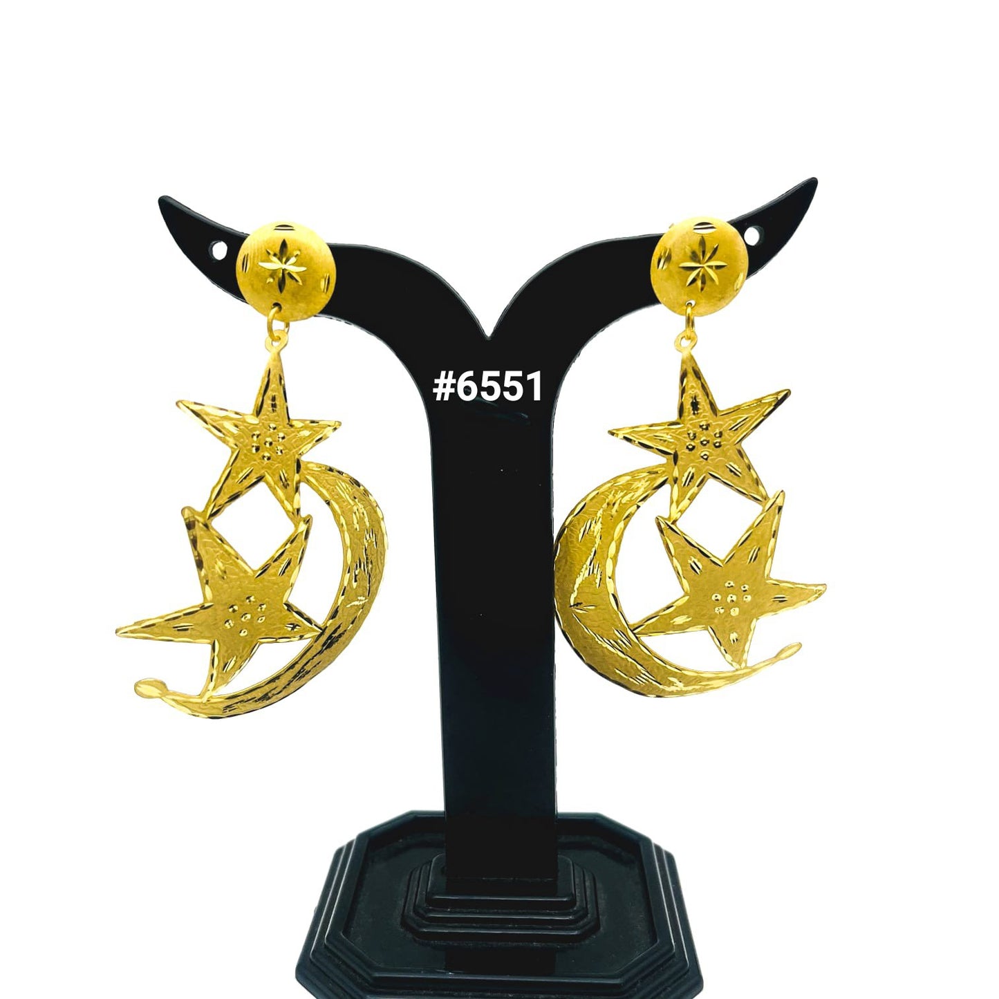 Gold Plated Designer Earrings, PMJ Model No: 6551