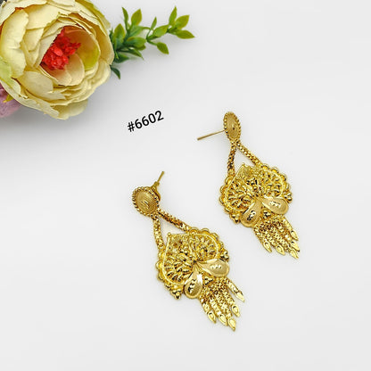 Gold Plated Designer Earrings, PMJ Model No: 6602