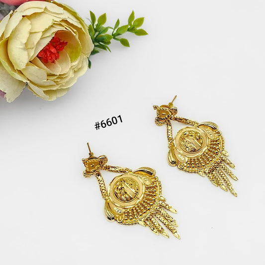 Gold Plated Designer Earrings, PMJ Model No: 6601