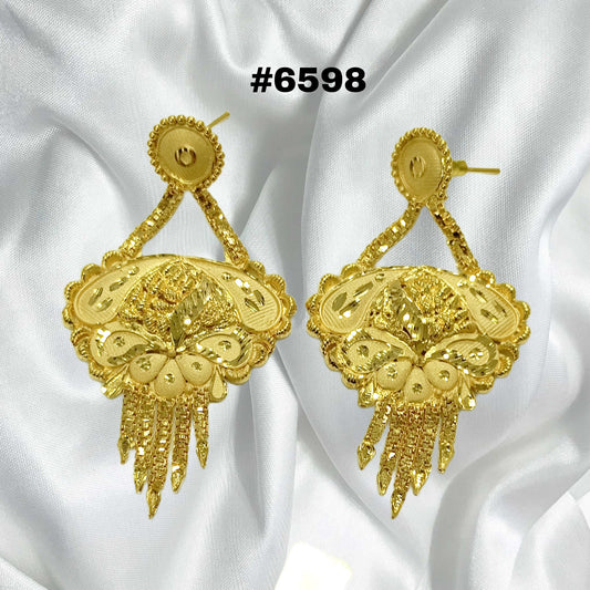 Gold Plated Designer Earrings, PMJ Model No: 6598