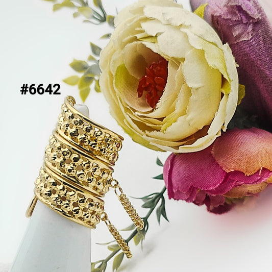 Gold Plated Finger Rings, PMJ Model No:6642