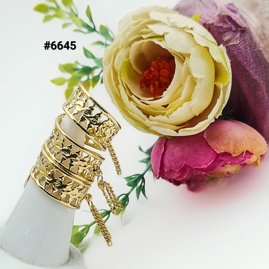 Gold Plated Finger Rings, PMJ Model No:6645