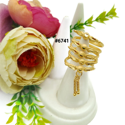 Gold Plated Finger Rings, PMJ Model No:6741