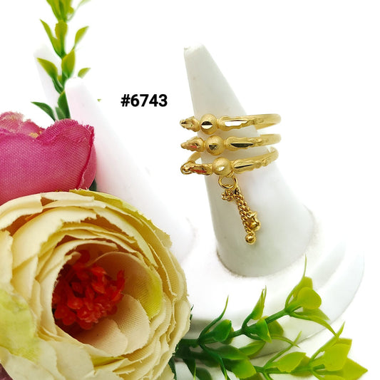 Gold Plated Finger Rings, PMJ Model No: 6743