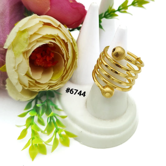 Gold Plated Finger Rings, PMJ Model No: 6744