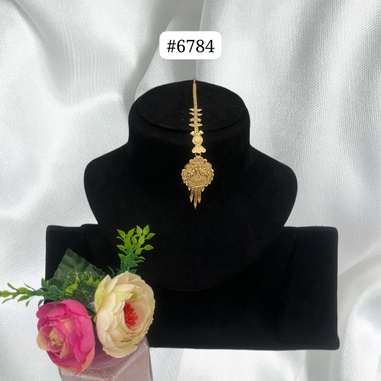 Gold Plated Maang Tika PMJ Model No:6784