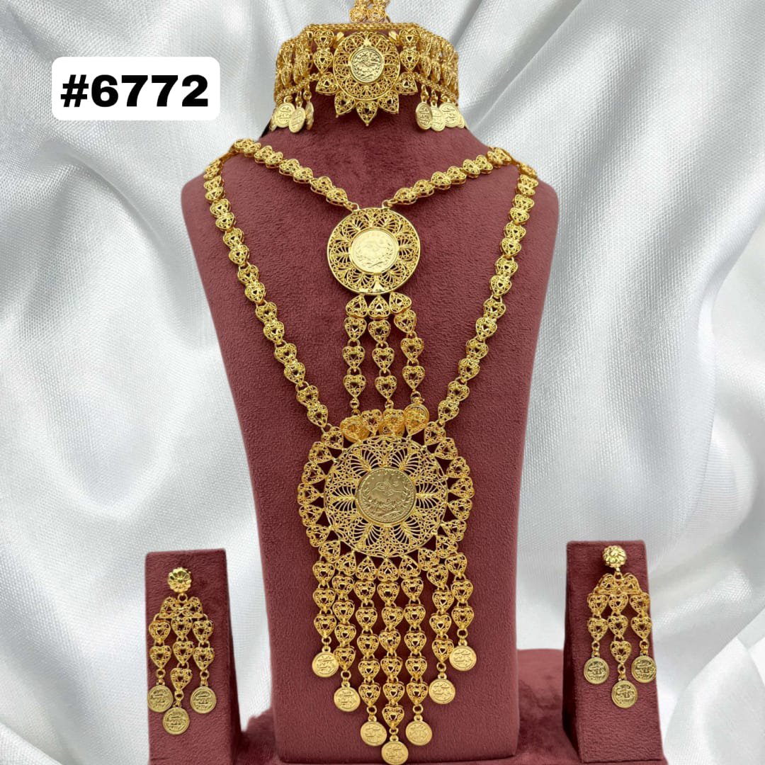 Gold Plated Long Necklaces, PMJ Model No: 6772