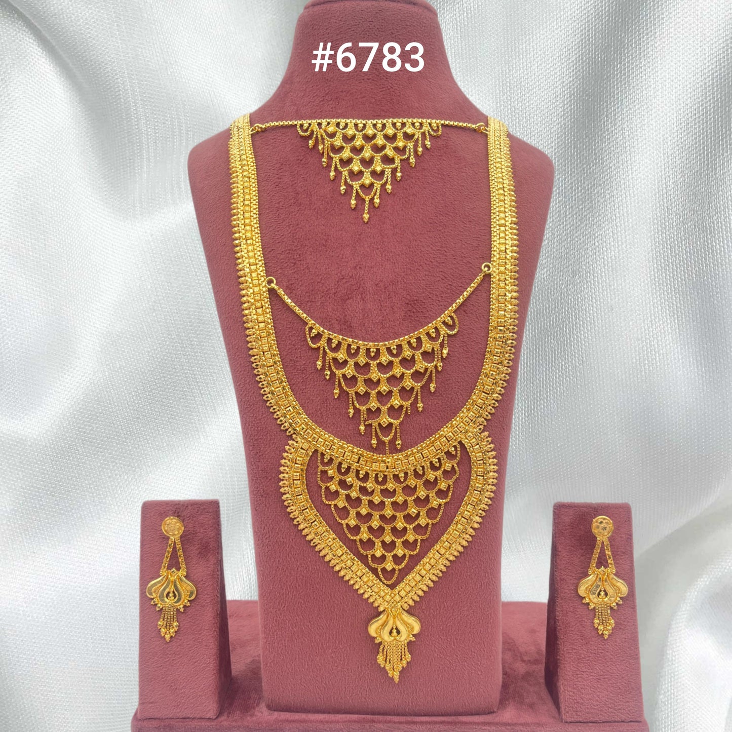 Gold Plated Long Necklaces, PMJ Model No: 6783