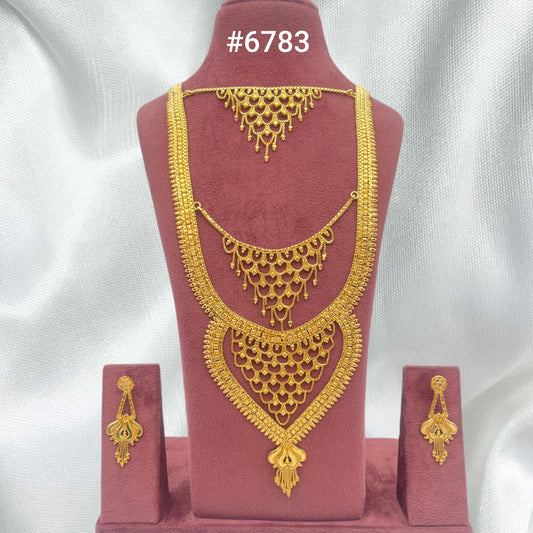 Gold Plated Long Necklaces, PMJ Model No: 6783