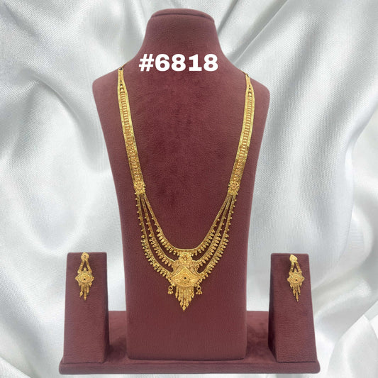 Gold Plated Long Necklaces, PMJ Model No: 6818