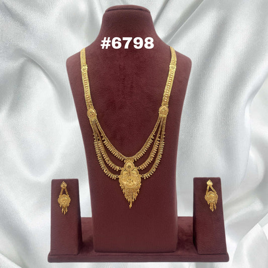 Gold Plated Long Necklaces, PMJ Model No: 6798