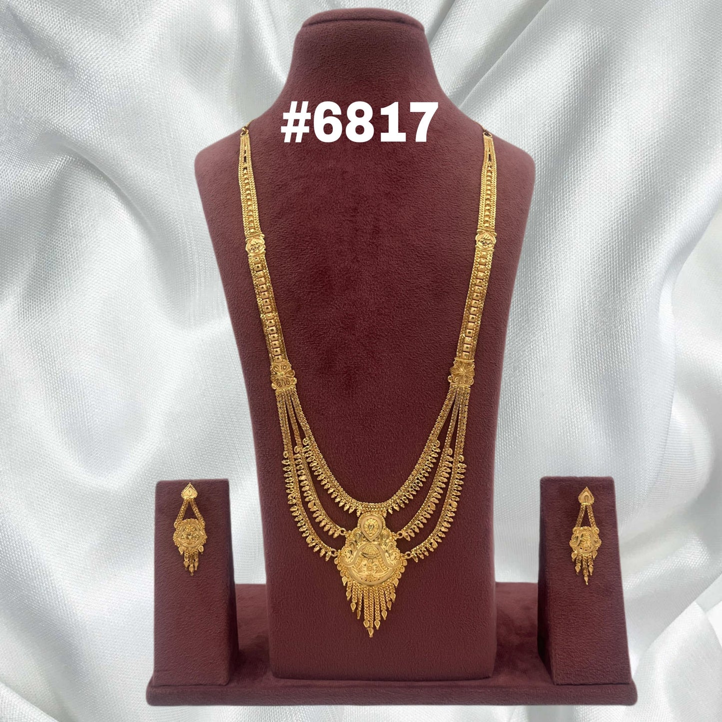 Gold Plated Long Necklaces, PMJ Model No: 6817