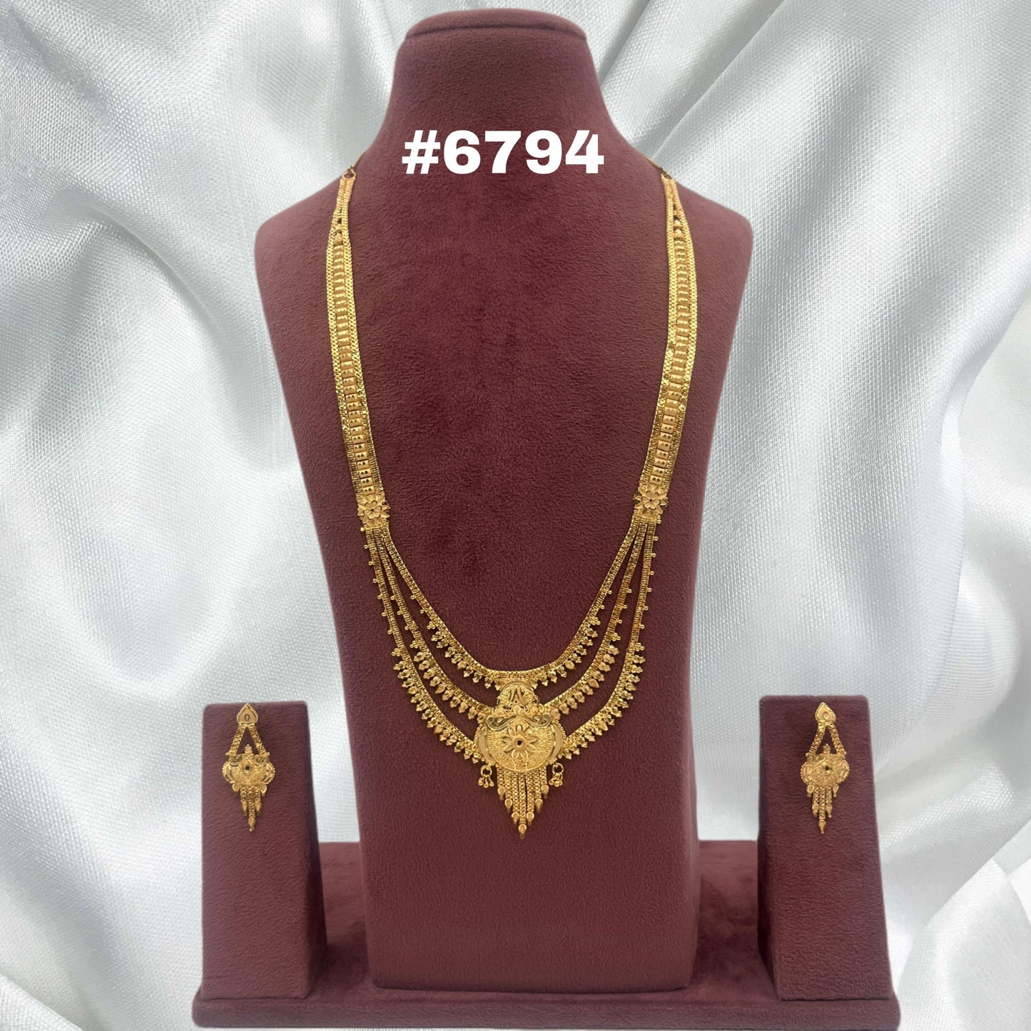 Gold Plated Long Necklaces, PMJ Model No: 6794