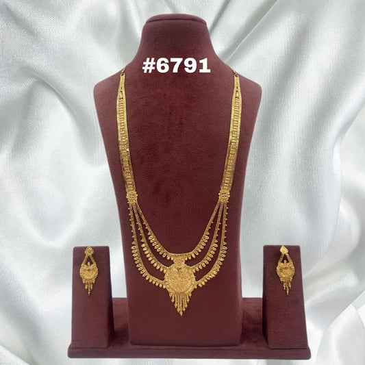 Gold Plated Long Necklaces, PMJ Model No: 6791