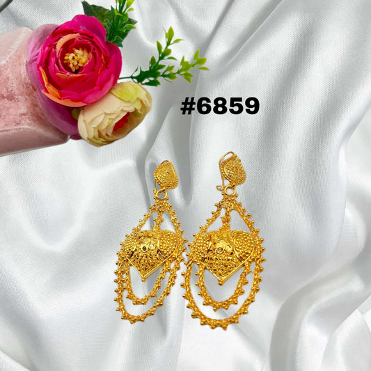 Gold Plated Earings, PMJ Model No: 6859