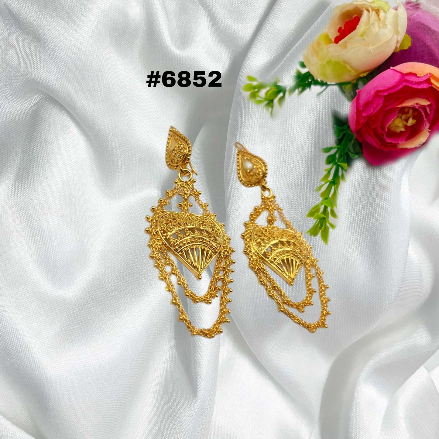 Gold Plated Earings, PMJ Model No: 6852