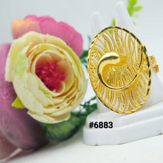 Gold Plated Finger Rings PMJ Model No : 6883