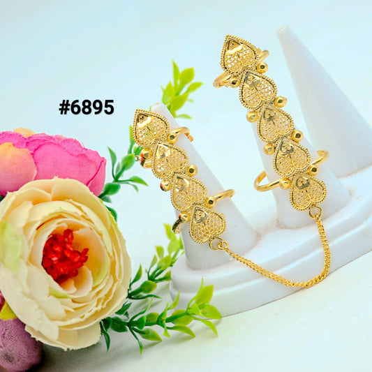 Gold Plated Finger Rings, PMJ Model No: 6895