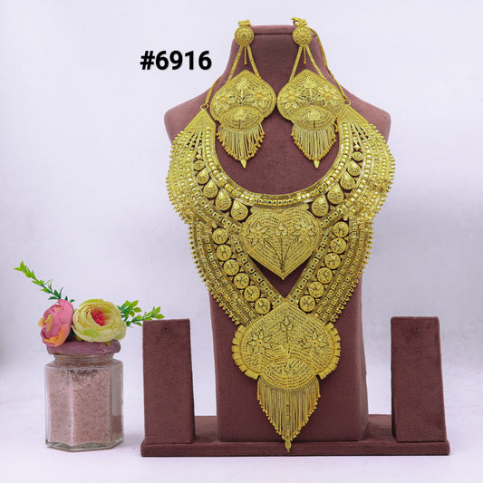 Gold Plated Long Necklaces, PMJ Model No: 6916