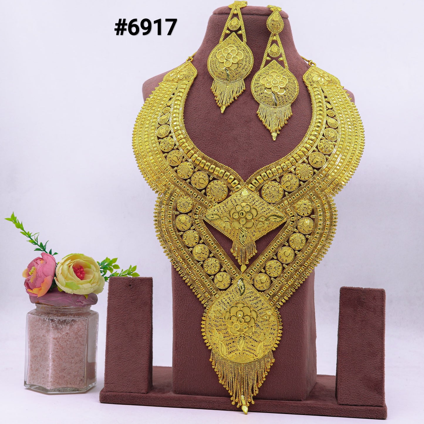 Gold Plated Long Necklaces, PMJ Model No: 6917