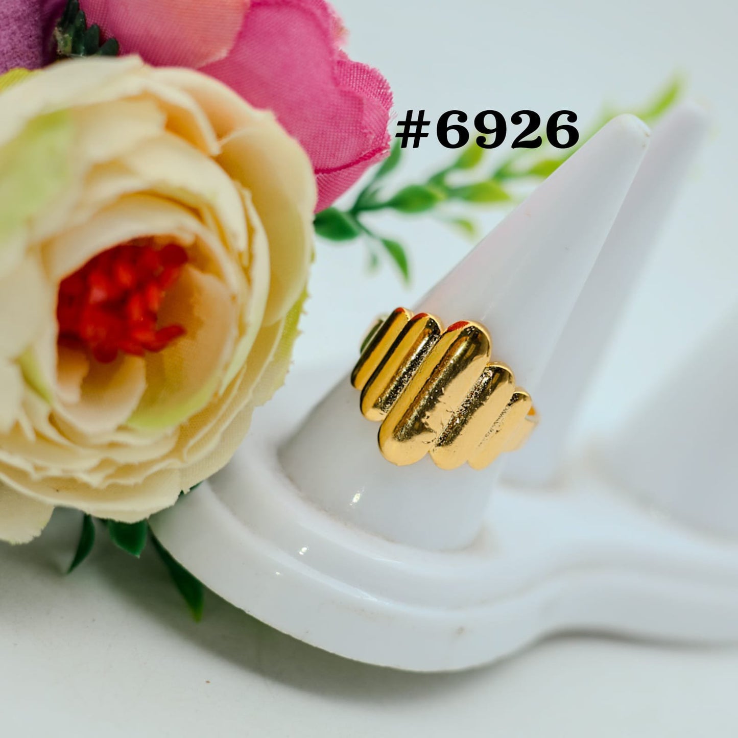 Gold Plated Finger Rings, PMJ Model No: 6926