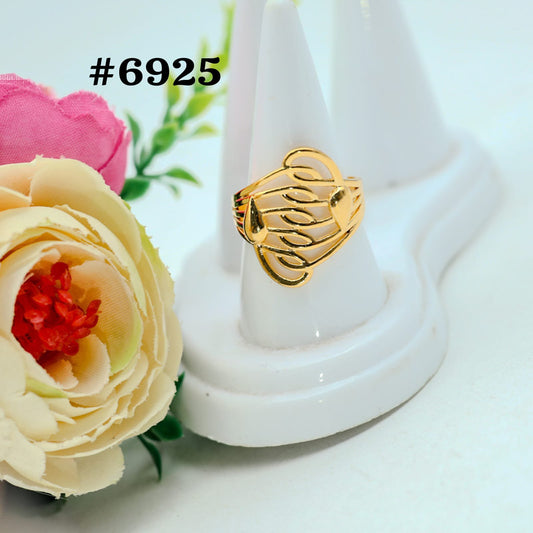 Gold Plated Finger Rings, PMJ Model No: 6925