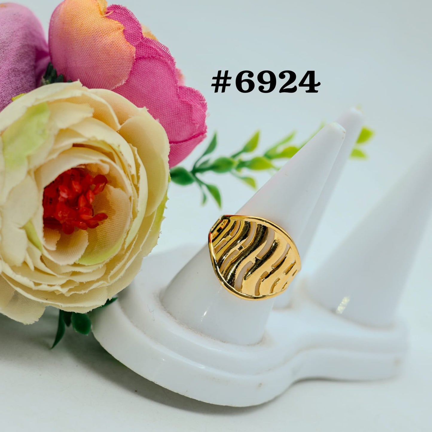 Gold Plated Finger Rings, PMJ Model No: 6924