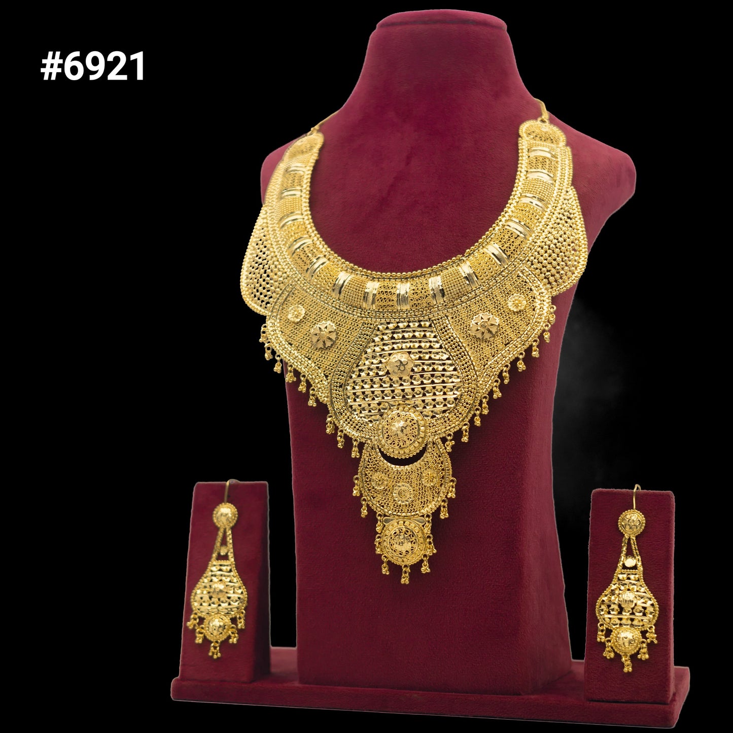 Gold Plated Long Necklaces, PMJ Model No : 6921