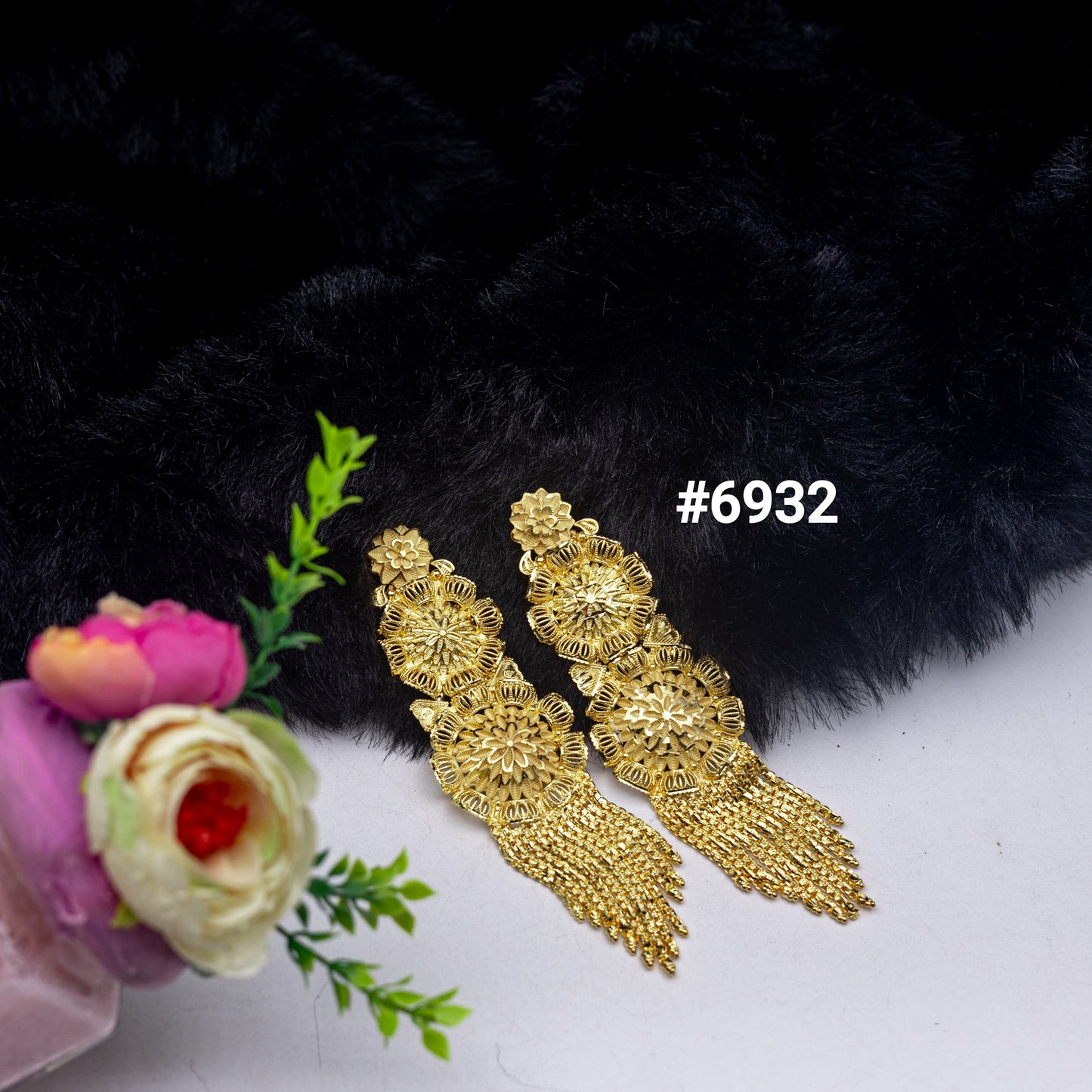 Gold Plated Earings, PMJ Model No : 6932