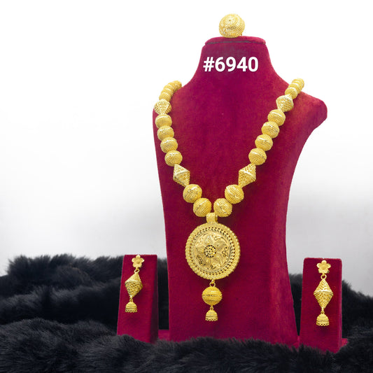 Gold Plated Long Necklaces, PMJ Model No : 6940