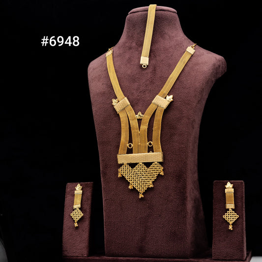 Gold Plated Long Necklaces, PMJ Model No: 6948