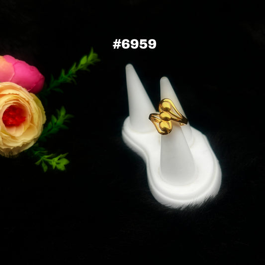 Gold Plated Finger Ring, PMJ Model No: 6959