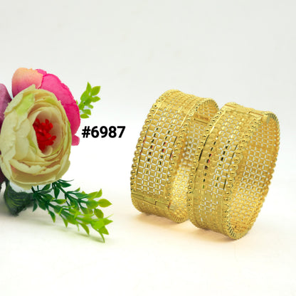 Gold Plated Bridal Bracelet PMJ Model No : 6987