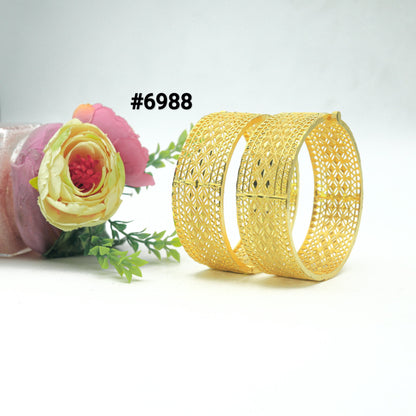 Gold Plated Jewellery, Bangles  PMJ Model No : 6988