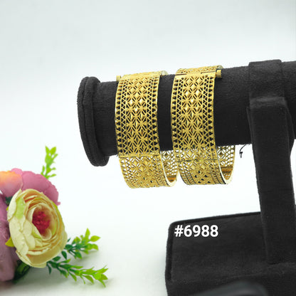 Gold Plated Jewellery, Bangles  PMJ Model No : 6988