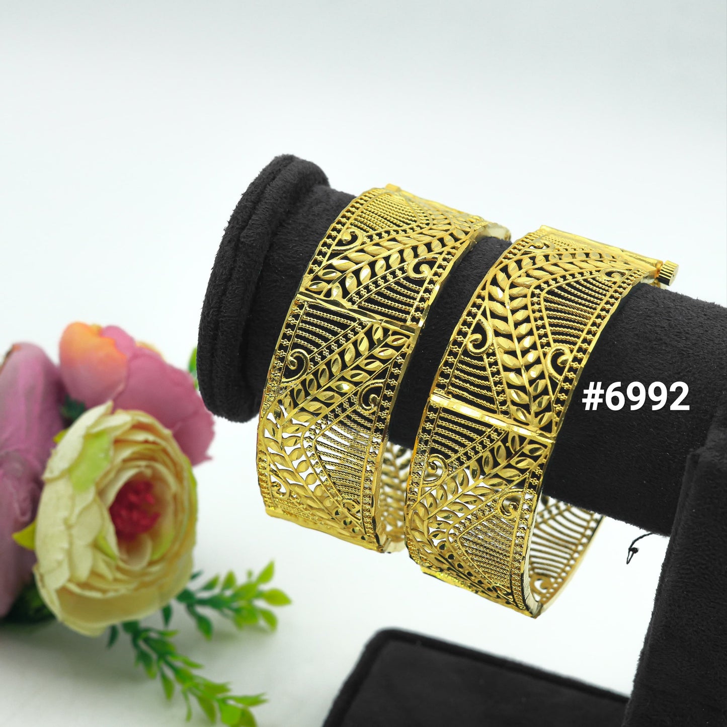 Gold Plated Jewellery, Bangles  PMJ Model No : 6992