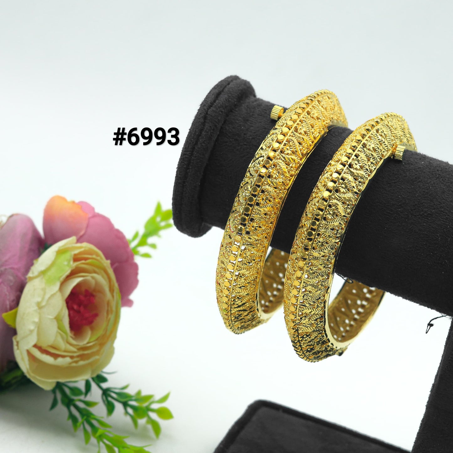 Gold Plated Jewellery, Bangles  PMJ Model No : 6993