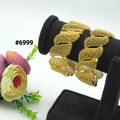 Gold Plated Jewellery, Bangles  PMJ Model No : 6999