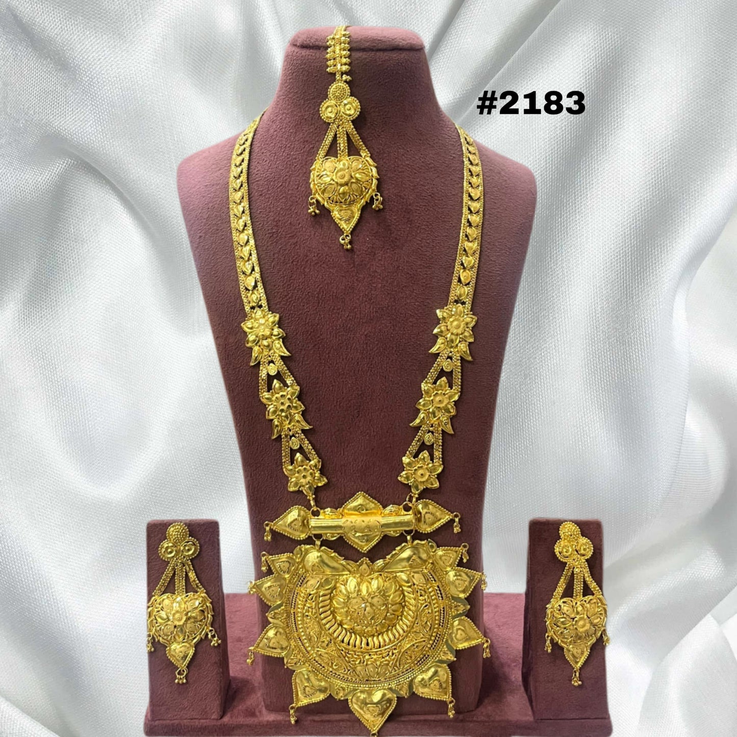 Designer Hand Made Jewelry Long Necklace Set, PMJ Model No: 2183